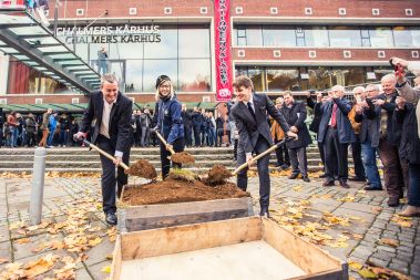 Album: Första spadtaget Kårhus på landet