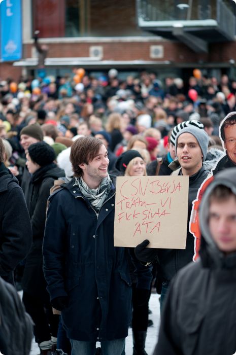 Manifestation om CSN