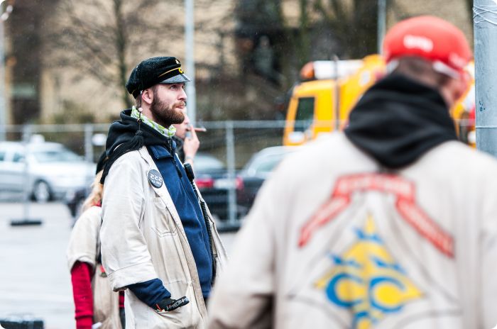 Cortègen: Byggdag 1