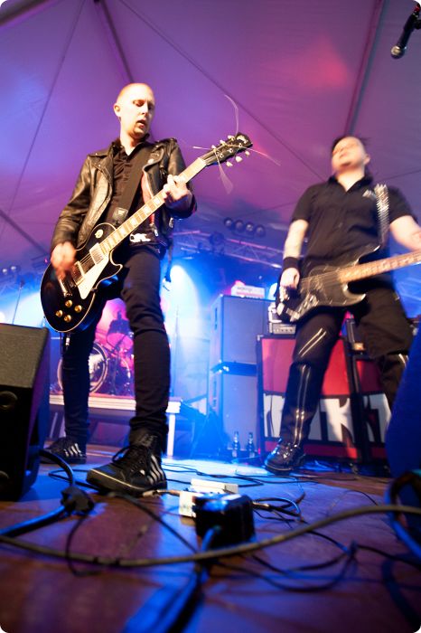 Öltält: Invigning