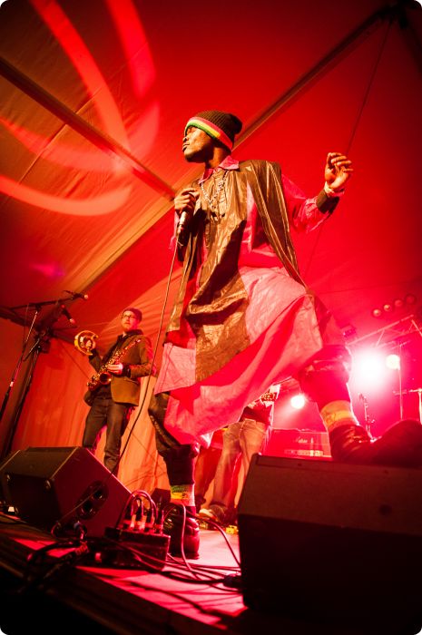 Öltält: Reggae-kväll