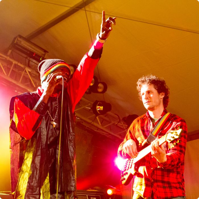 Öltält: Reggae-kväll