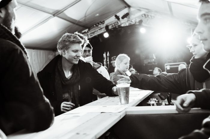 Öltält: Irländsk afton