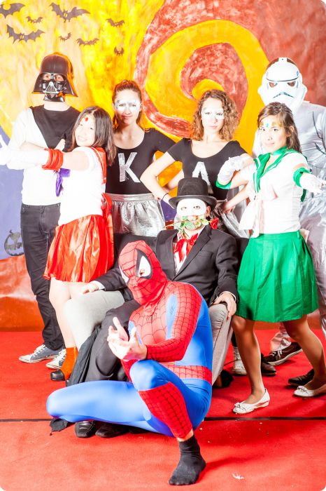 Halloweenkalaset: Studio