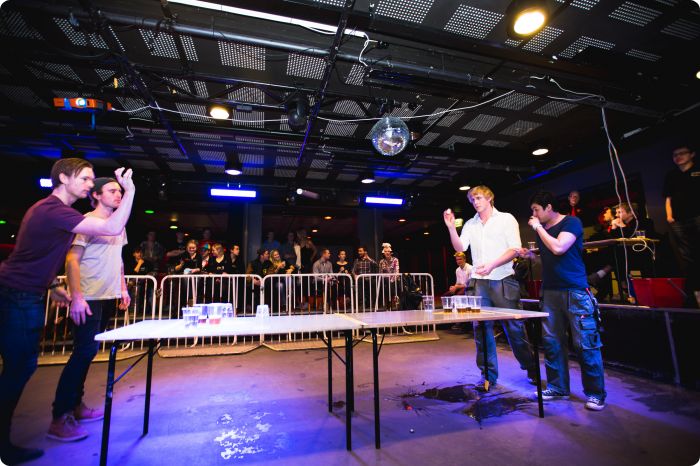 PU: Beerpong-turnering & Gasque