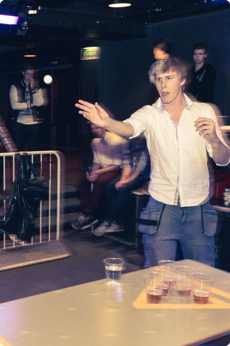PU: Beerpong-turnering & Gasque