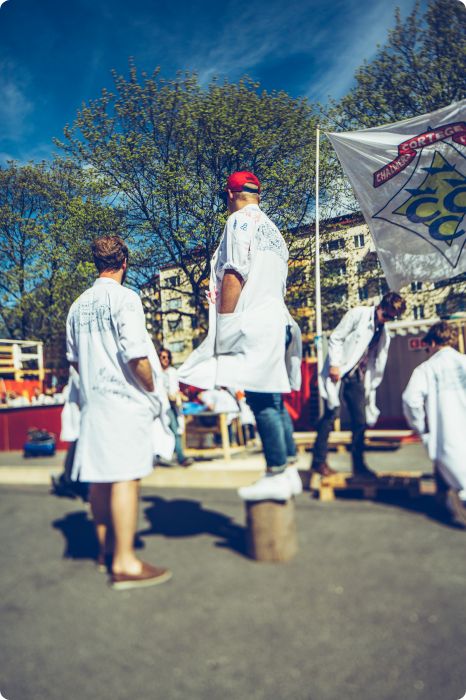 Byggplatsen dag 4