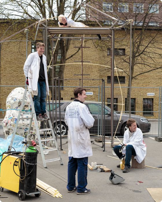 Byggplatsen dag 6