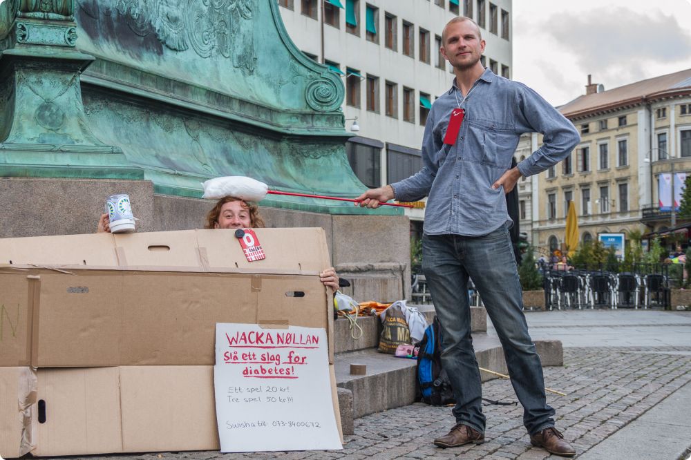 Mottagningskampen: Insamlingen