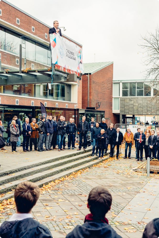 Första spadtaget Kårhus på landet
