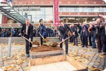 Första spadtaget Kårhus på landet