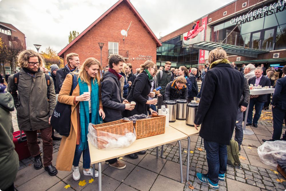 Första spadtaget Kårhus på landet