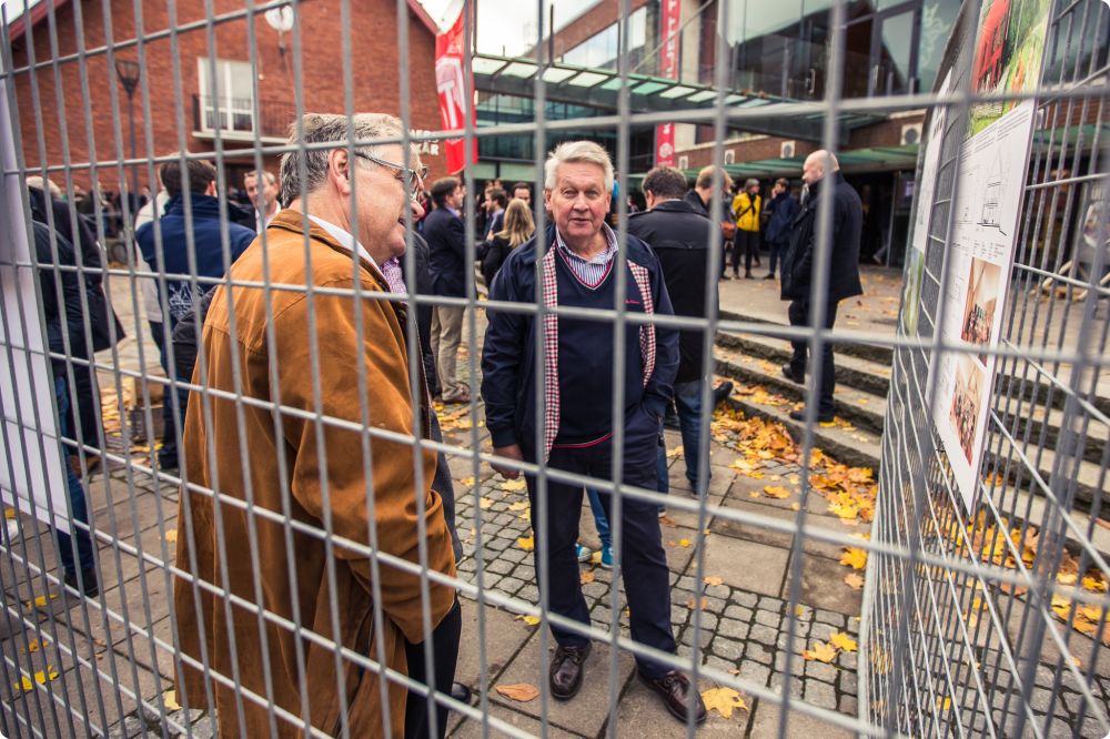 Första spadtaget Kårhus på landet