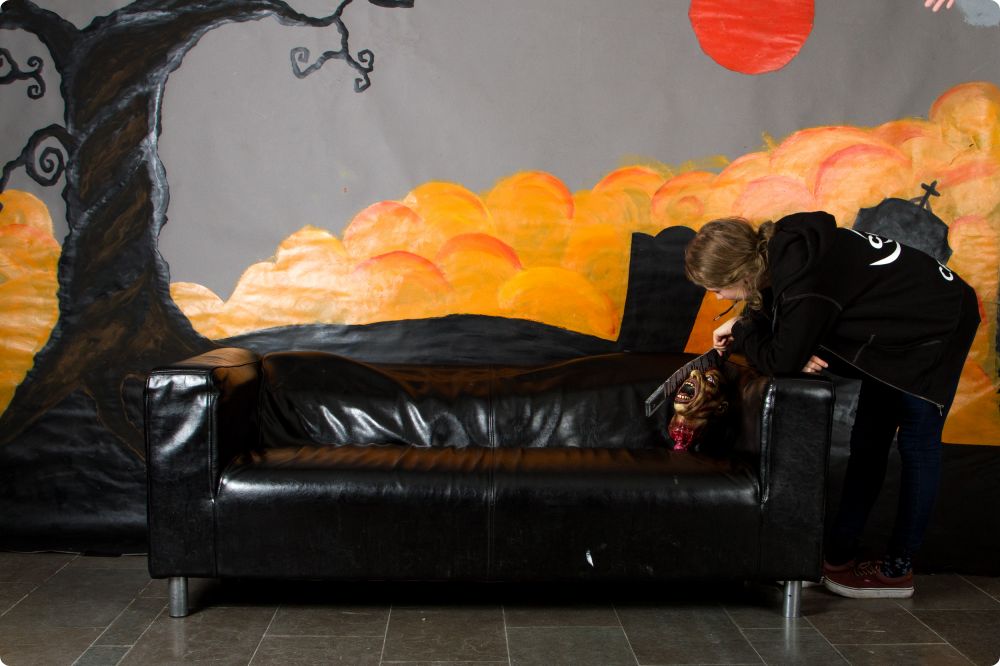 Halloweenkalaset: Studion