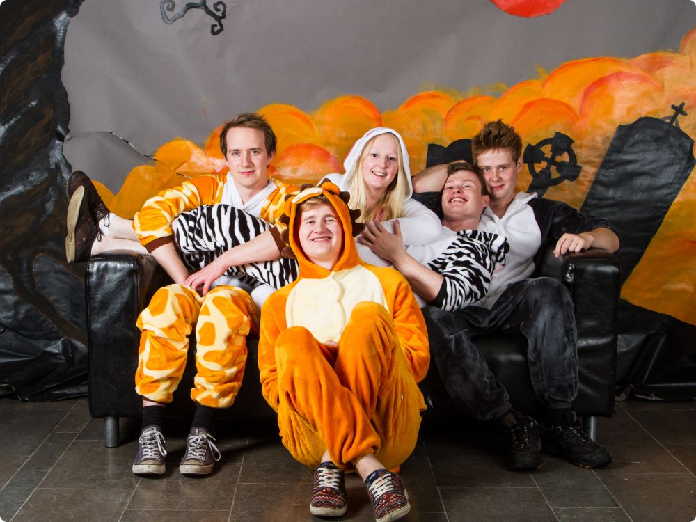 Halloweenkalaset: Studion