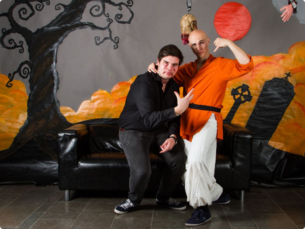 Halloweenkalaset: Studion