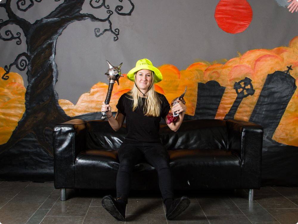Halloweenkalaset: Studion