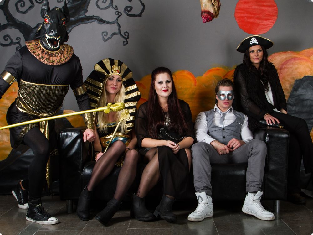 Halloweenkalaset: Studion