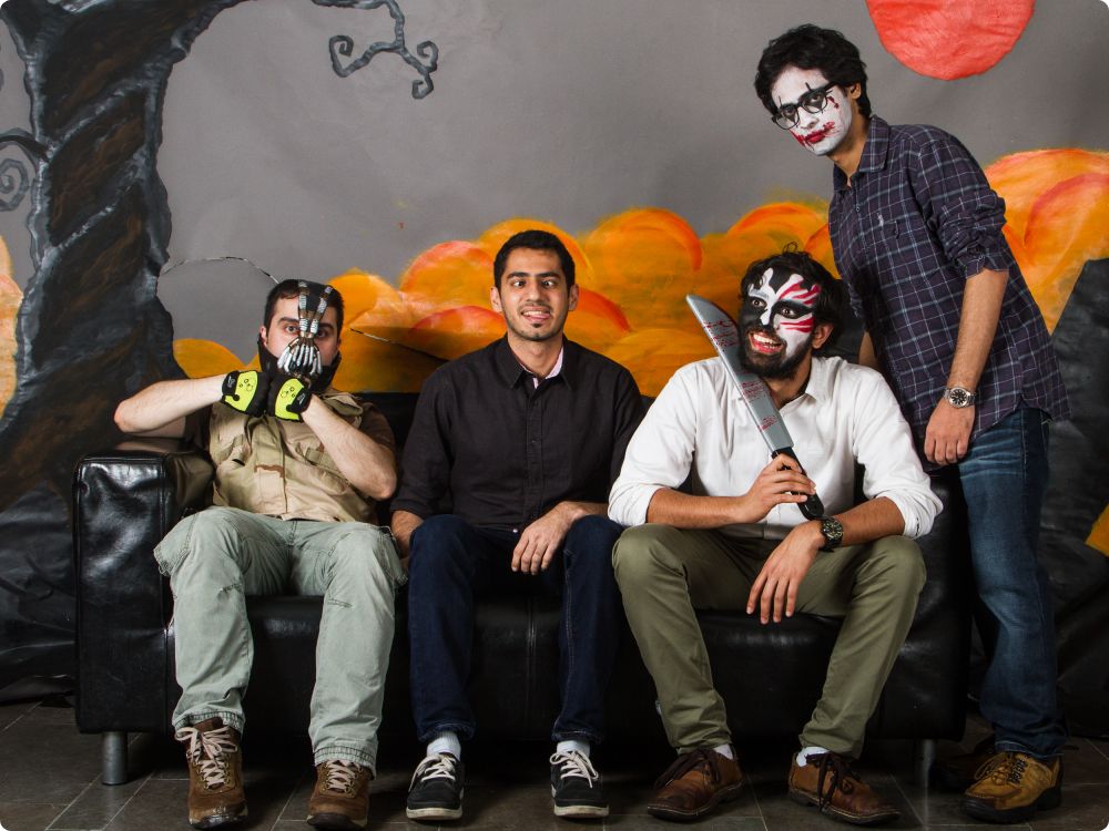 Halloweenkalaset: Studion