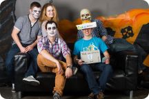 Halloweenkalaset: Studion