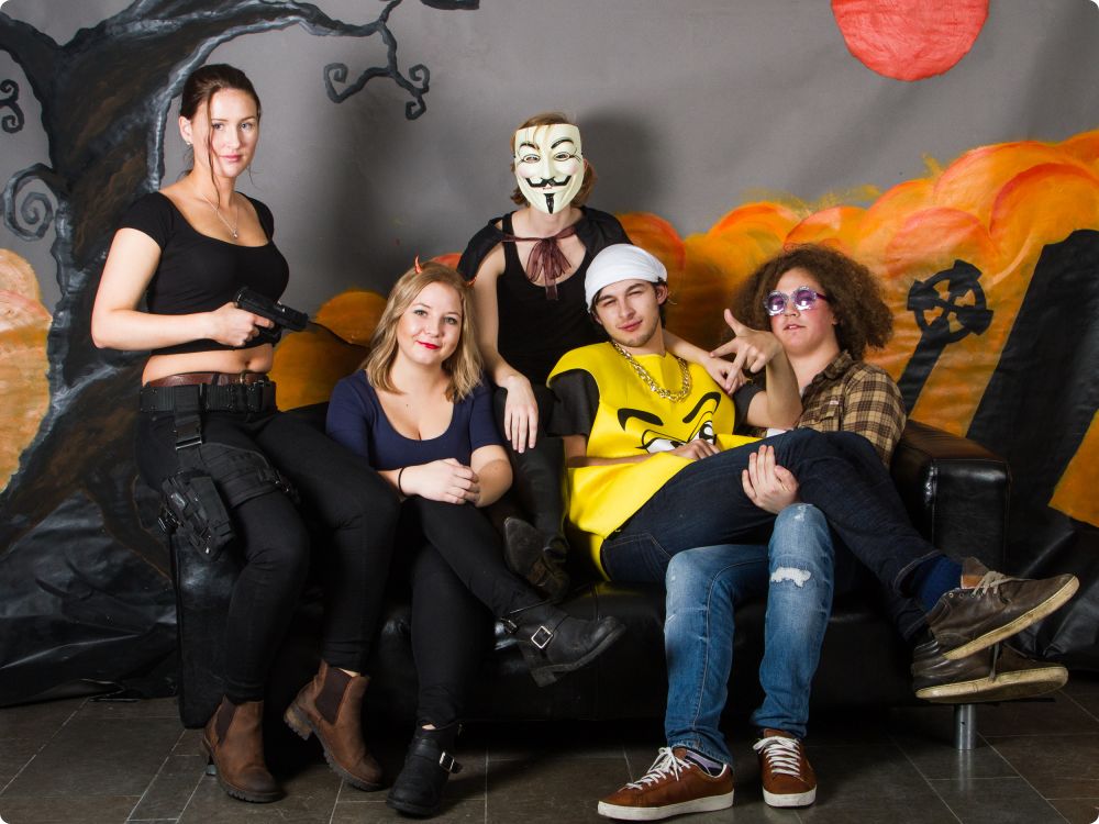 Halloweenkalaset: Studion