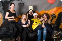 Halloweenkalaset: Studion