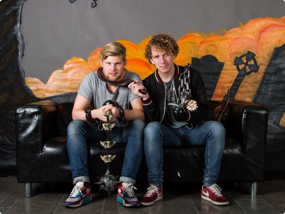 Halloweenkalaset: Studion