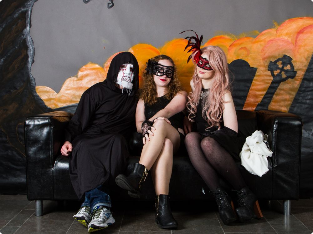 Halloweenkalaset: Studion