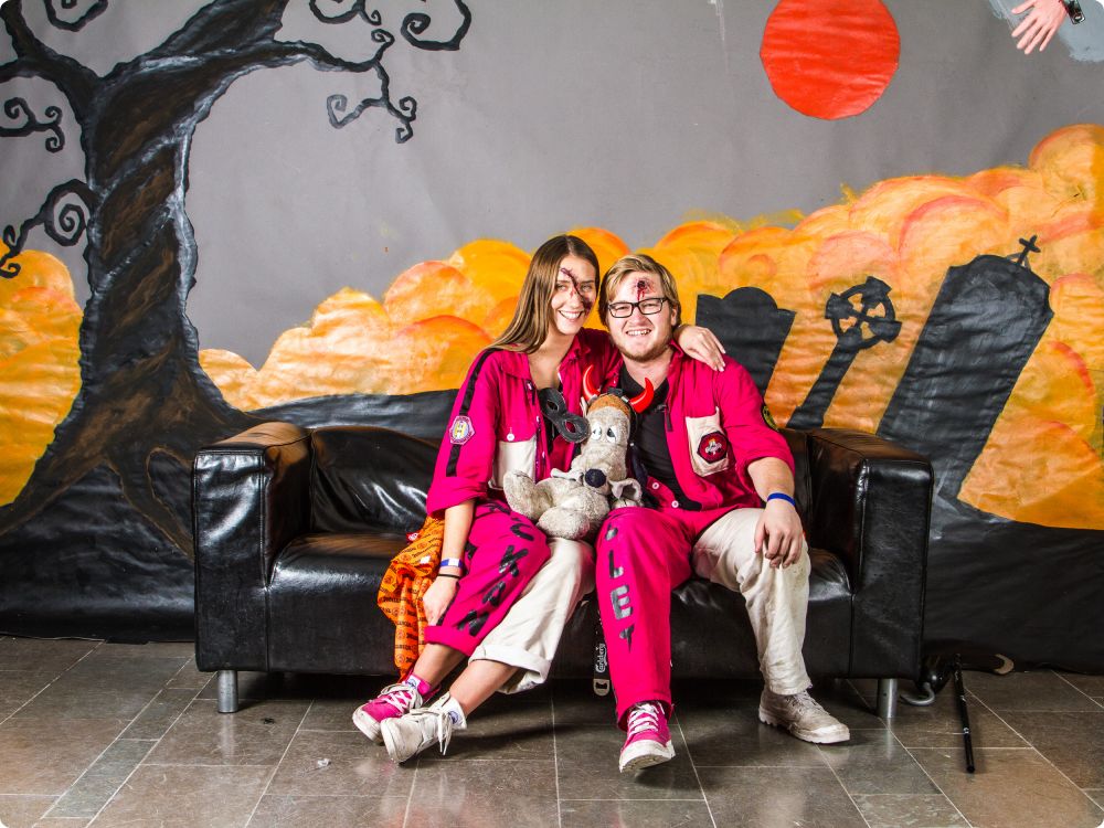 Halloweenkalaset: Studion