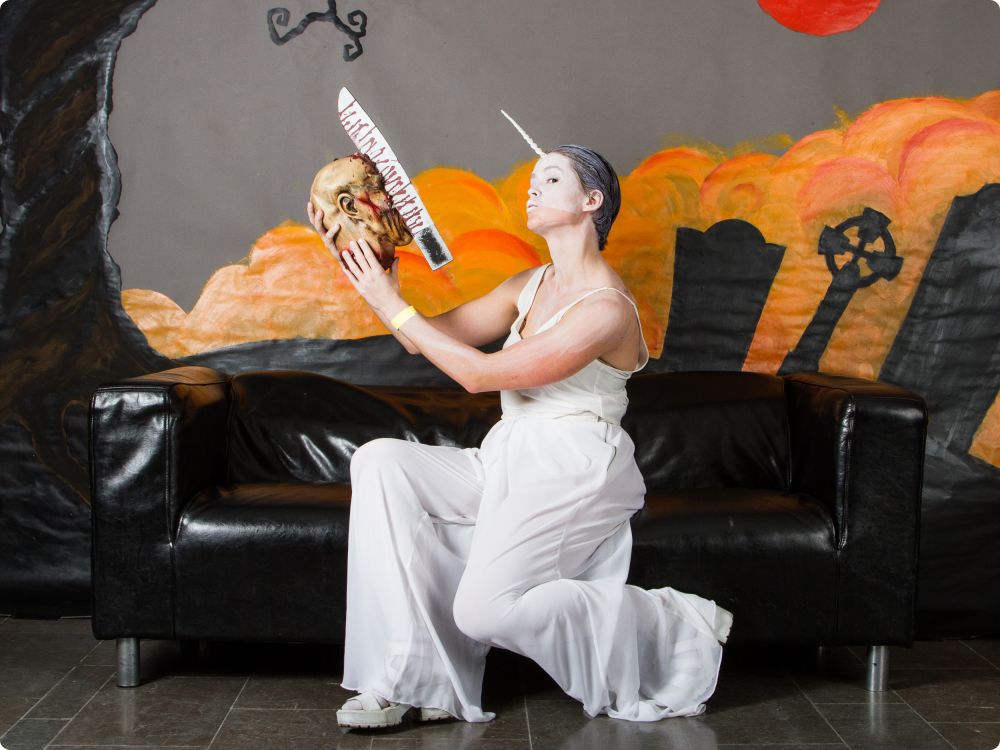 Halloweenkalaset: Studion