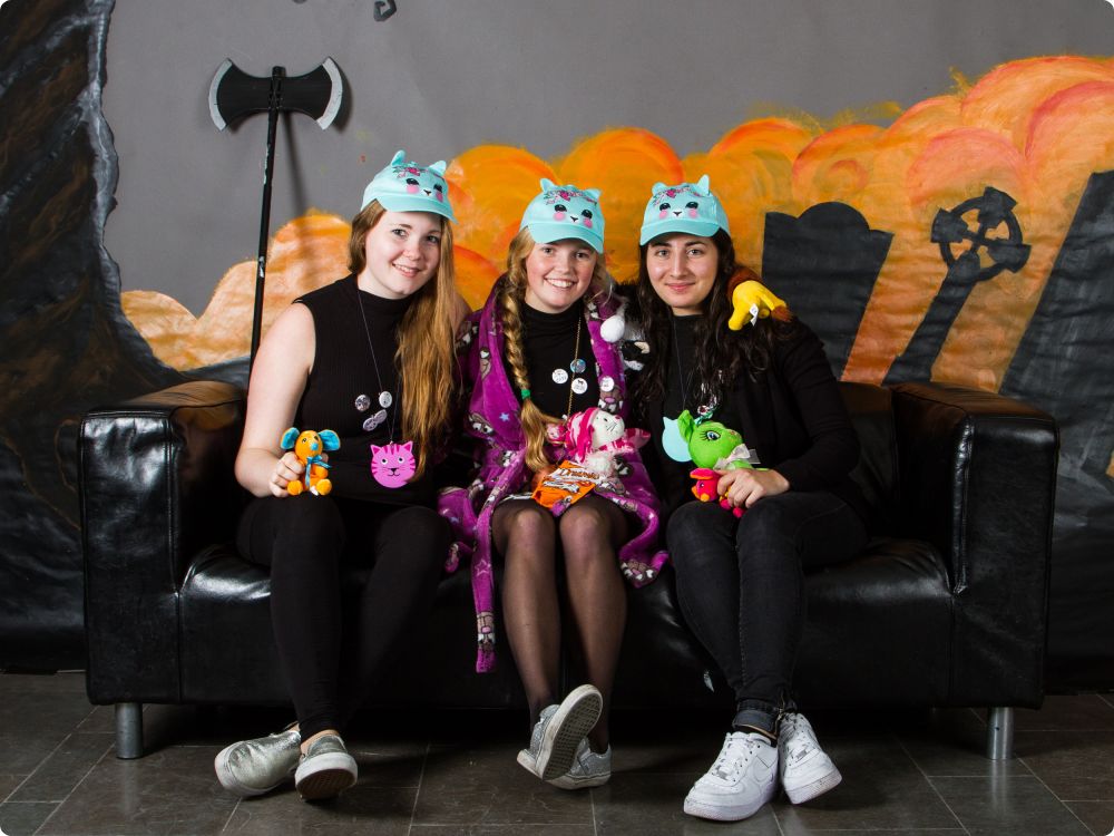 Halloweenkalaset: Studion