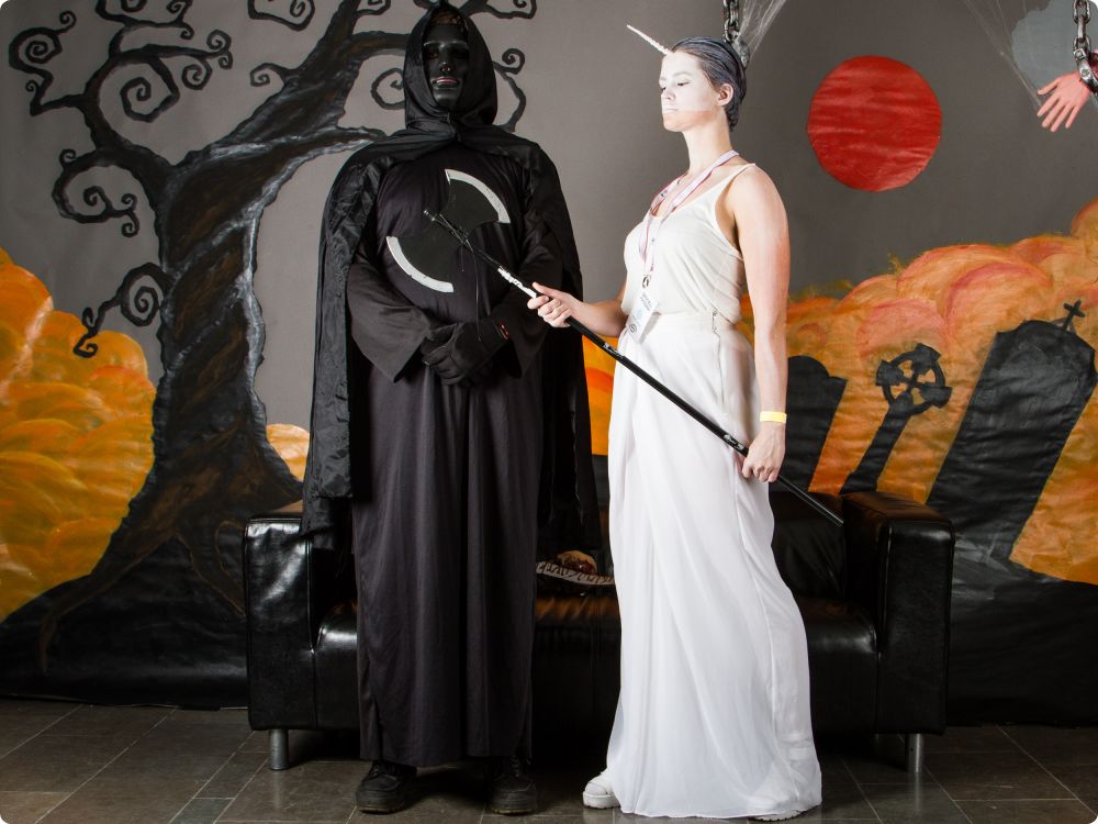 Halloweenkalaset: Studion