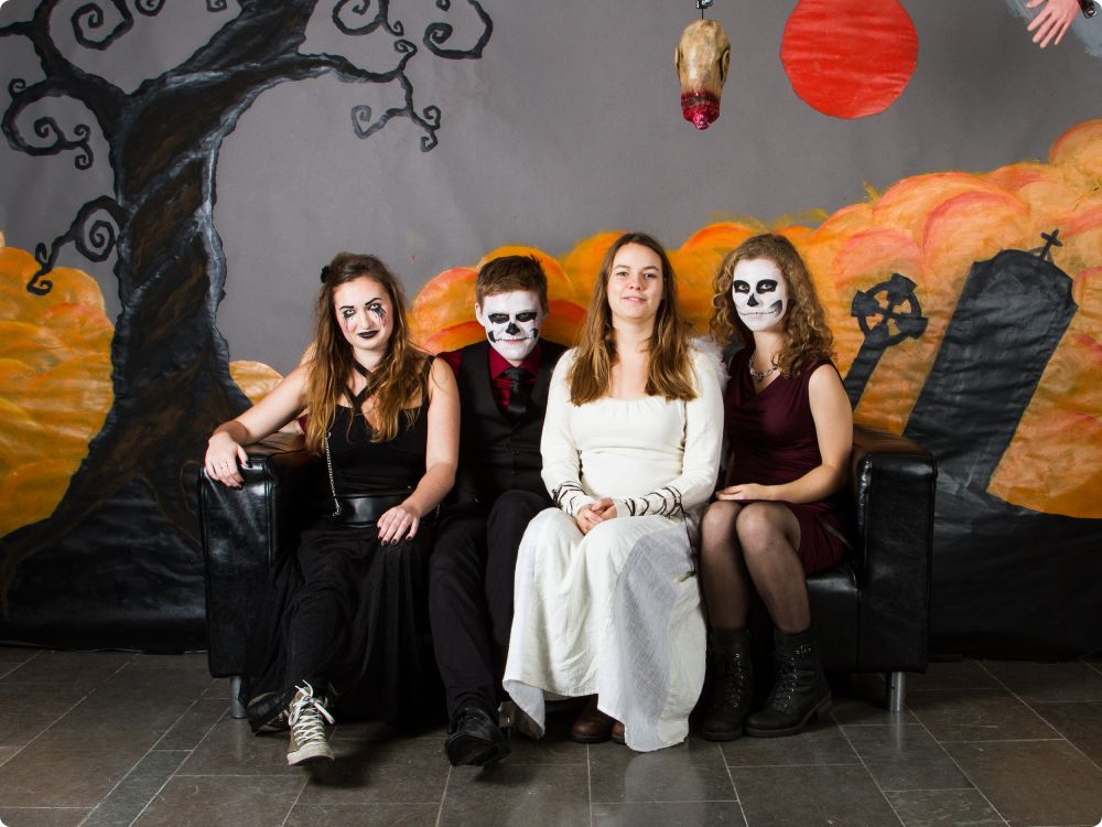 Halloweenkalaset: Studion