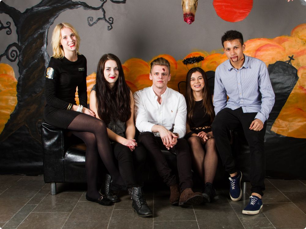 Halloweenkalaset: Studion
