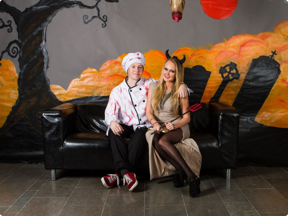Halloweenkalaset: Studion