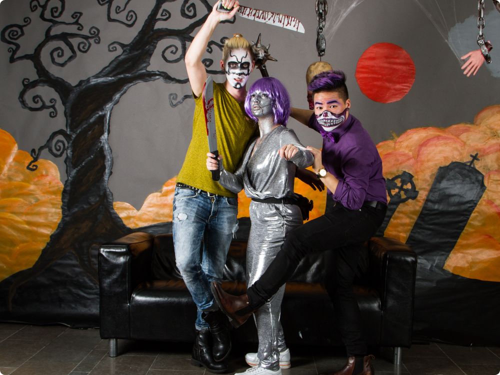 Halloweenkalaset: Studion