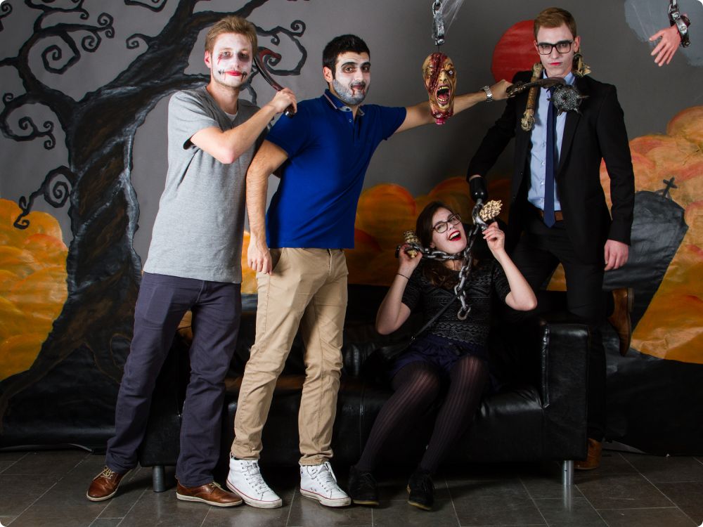Halloweenkalaset: Studion