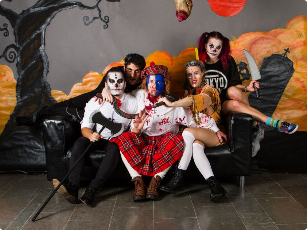Halloweenkalaset: Studion