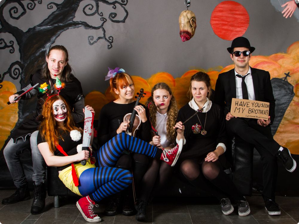 Halloweenkalaset: Studion