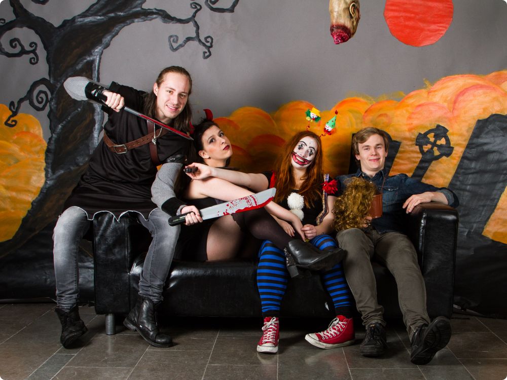 Halloweenkalaset: Studion