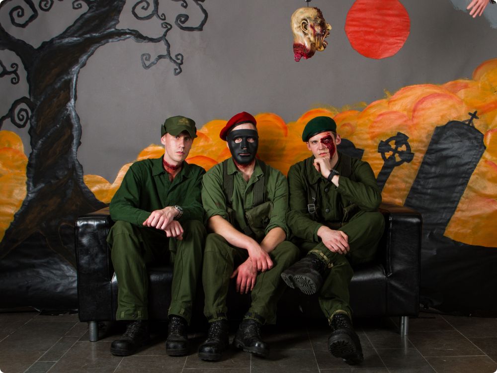 Halloweenkalaset: Studion