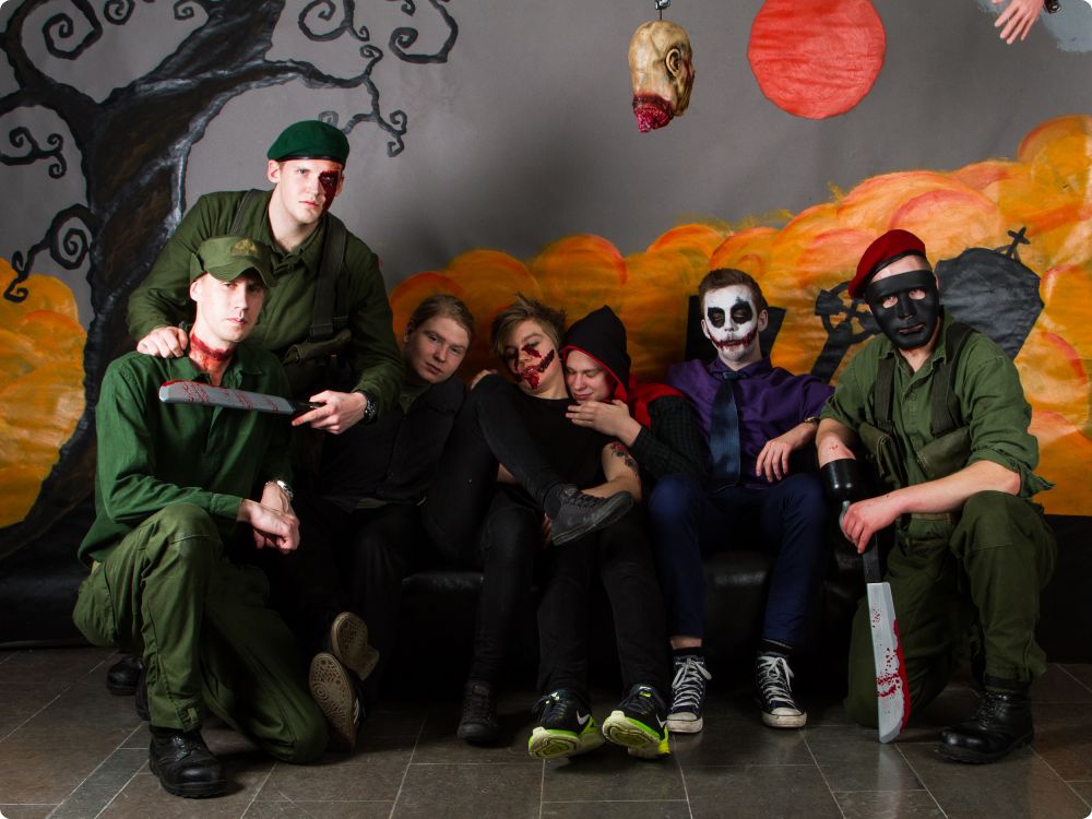 Halloweenkalaset: Studion
