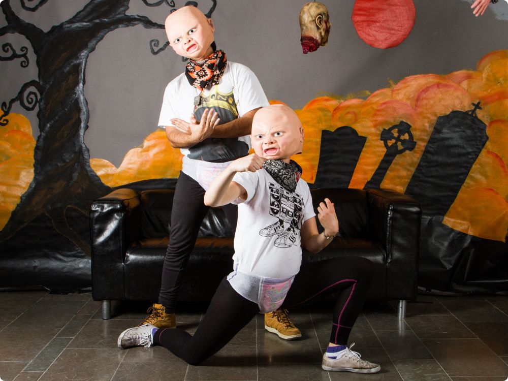 Halloweenkalaset: Studion