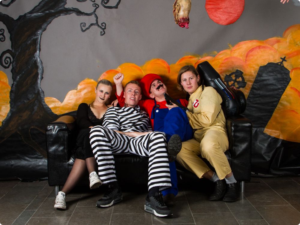 Halloweenkalaset: Studion