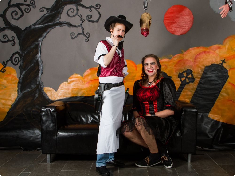 Halloweenkalaset: Studion