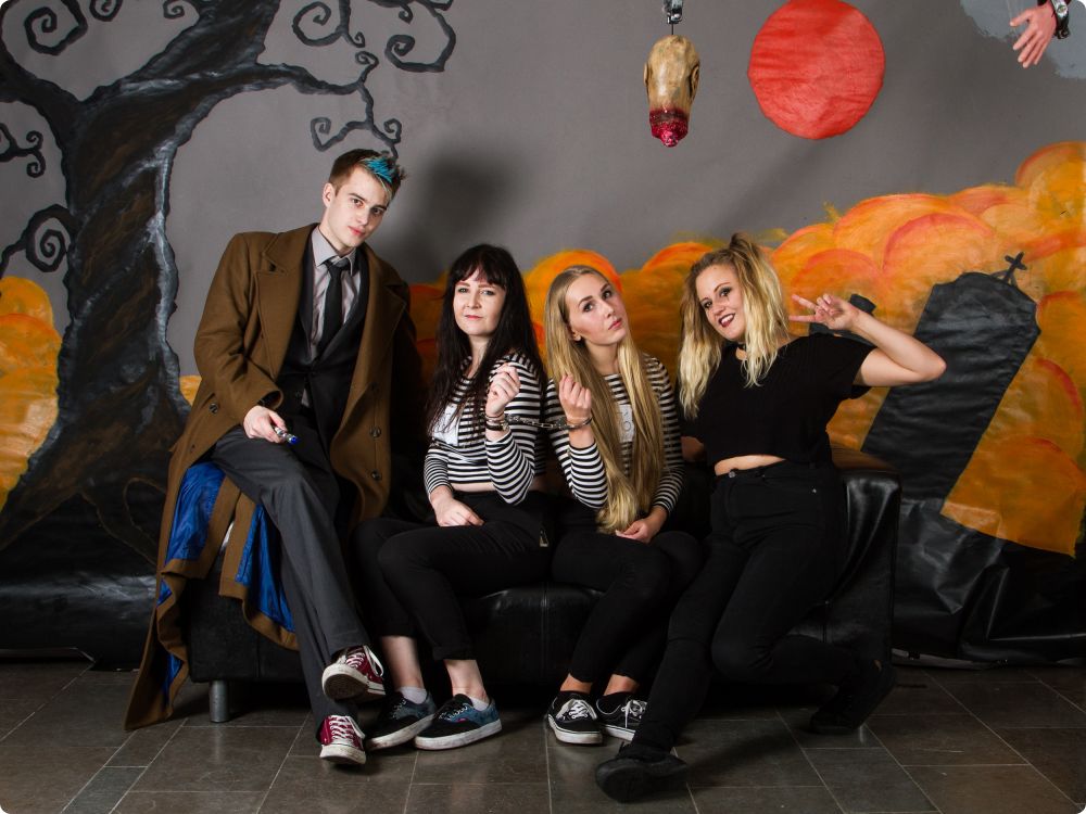 Halloweenkalaset: Studion