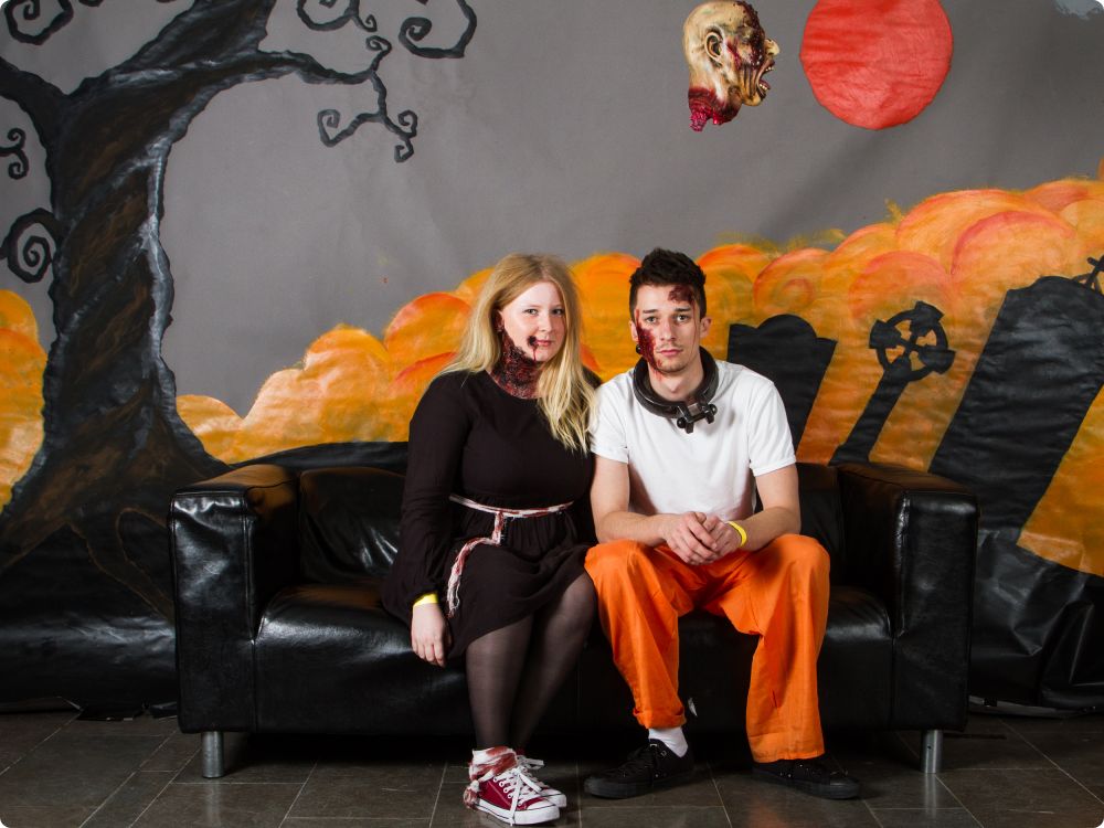 Halloweenkalaset: Studion