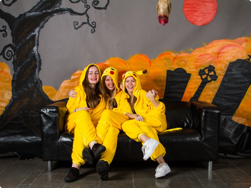 Halloweenkalaset: Studion