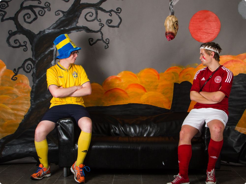 Halloweenkalaset: Studion