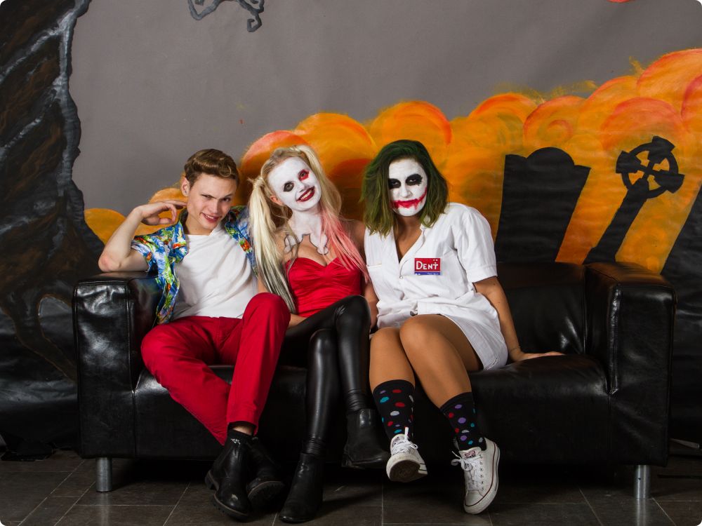 Halloweenkalaset: Studion
